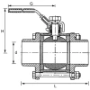 Stainless steel ball valve | KP-2604